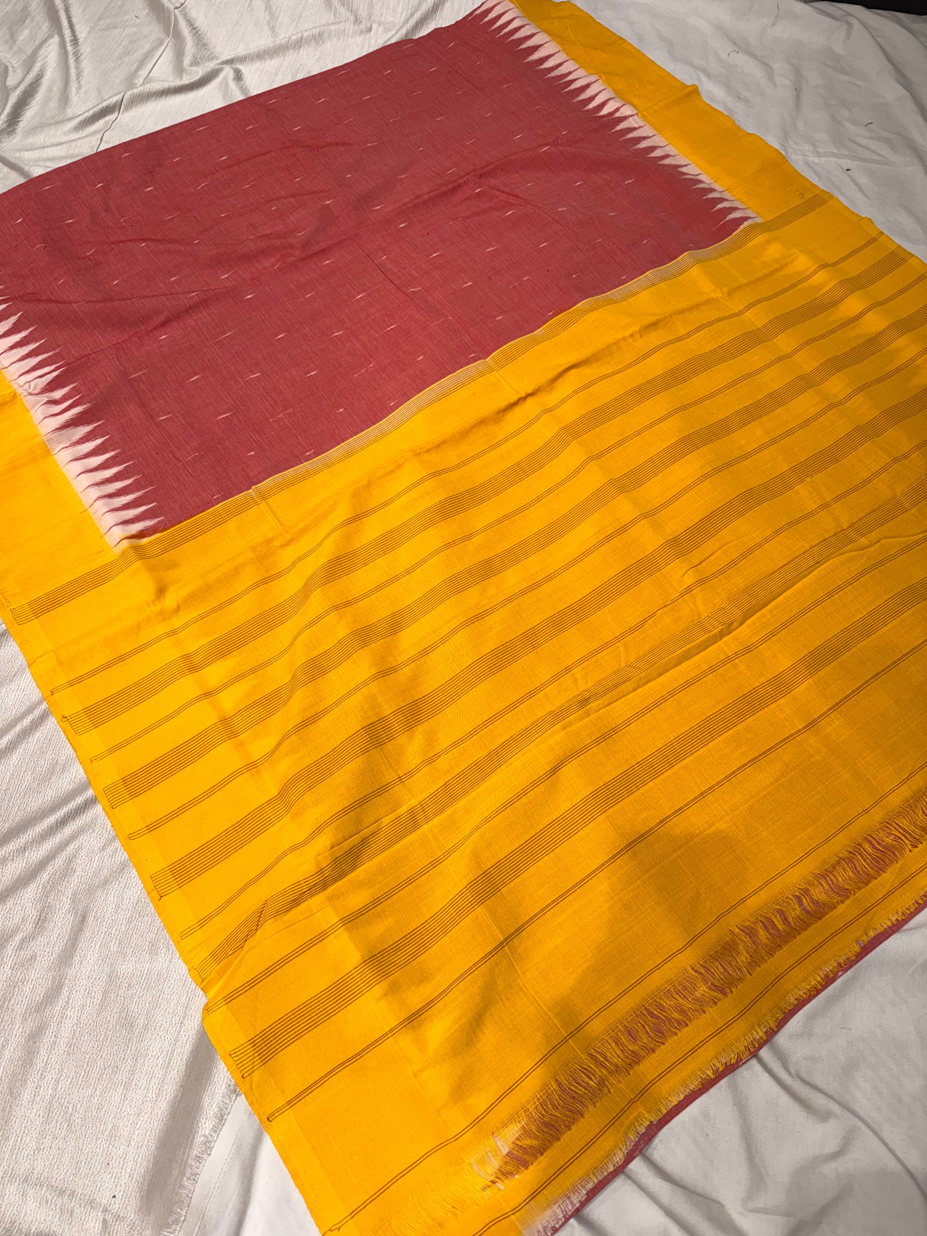 Pochampally Ikkat Cotton Saree