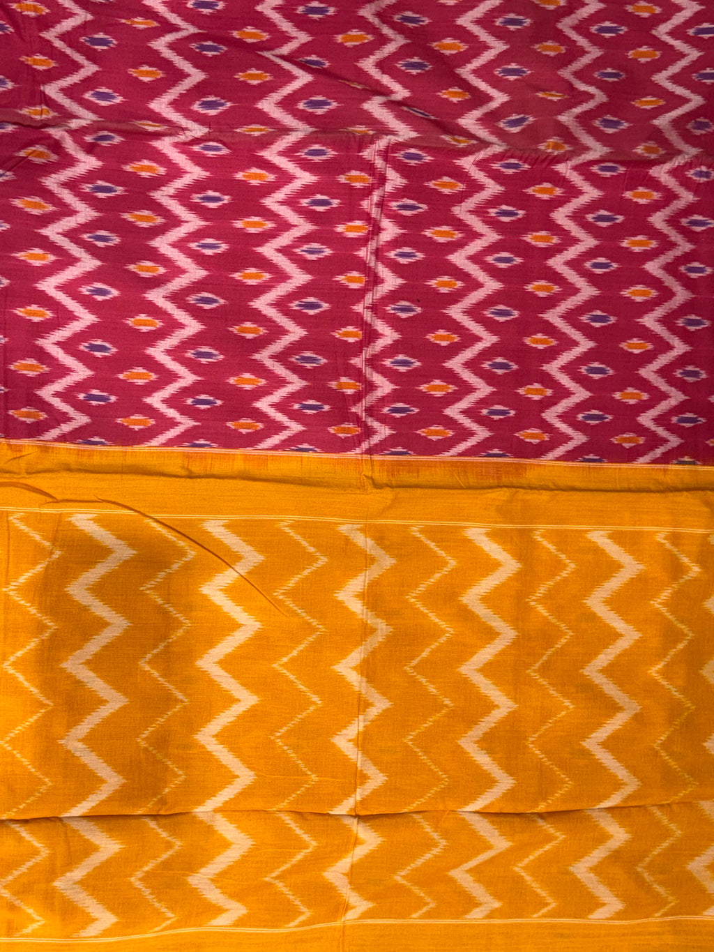 Pochampally Ikkat Cotton Saree