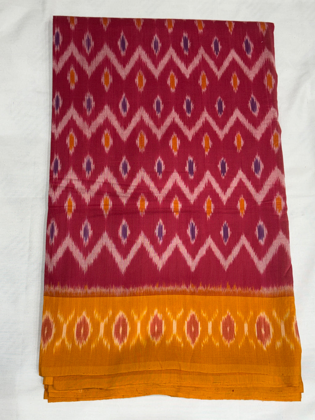 Pochampally Ikkat Cotton Saree