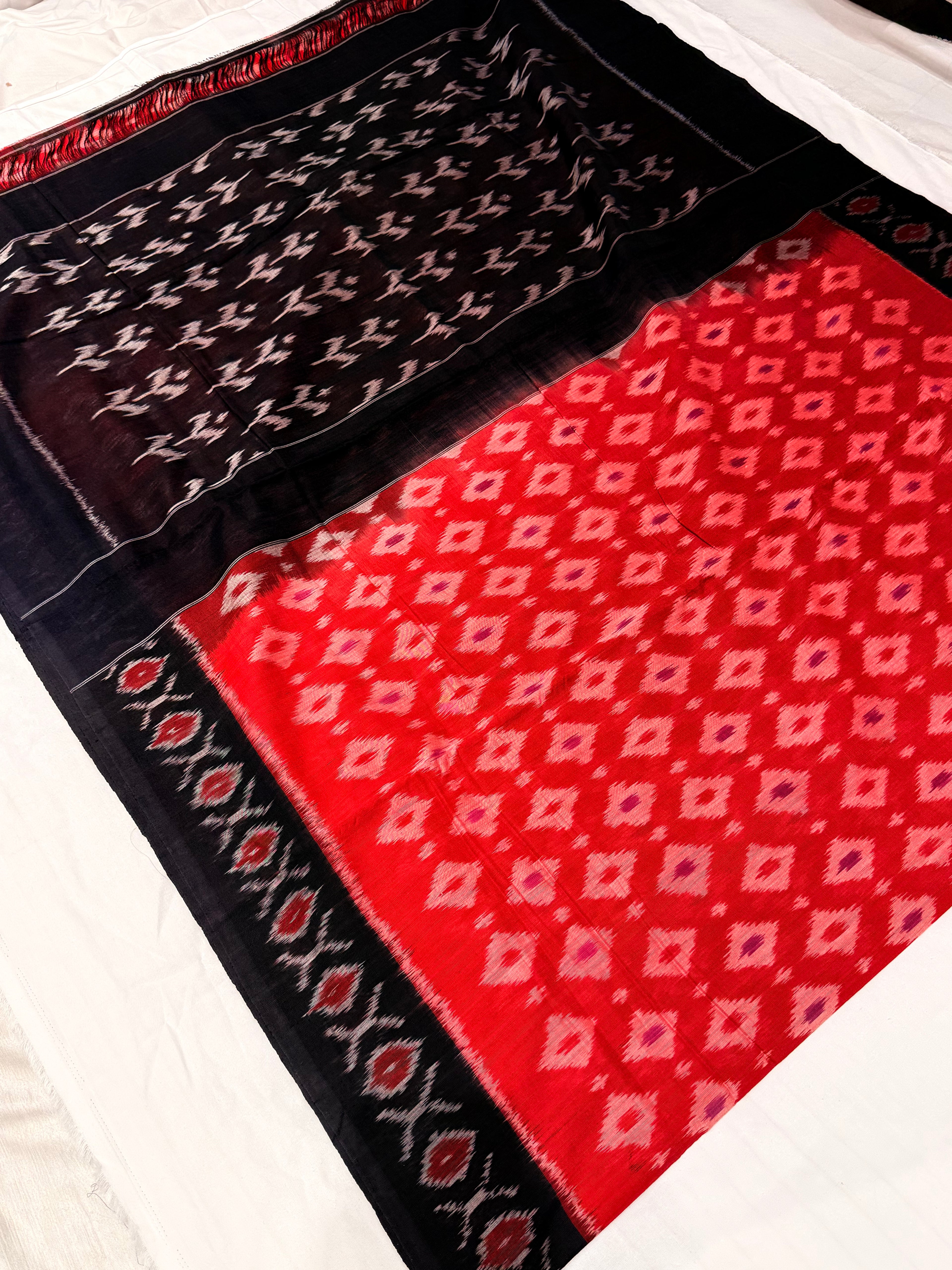 Pochampally Ikkat Cotton Saree
