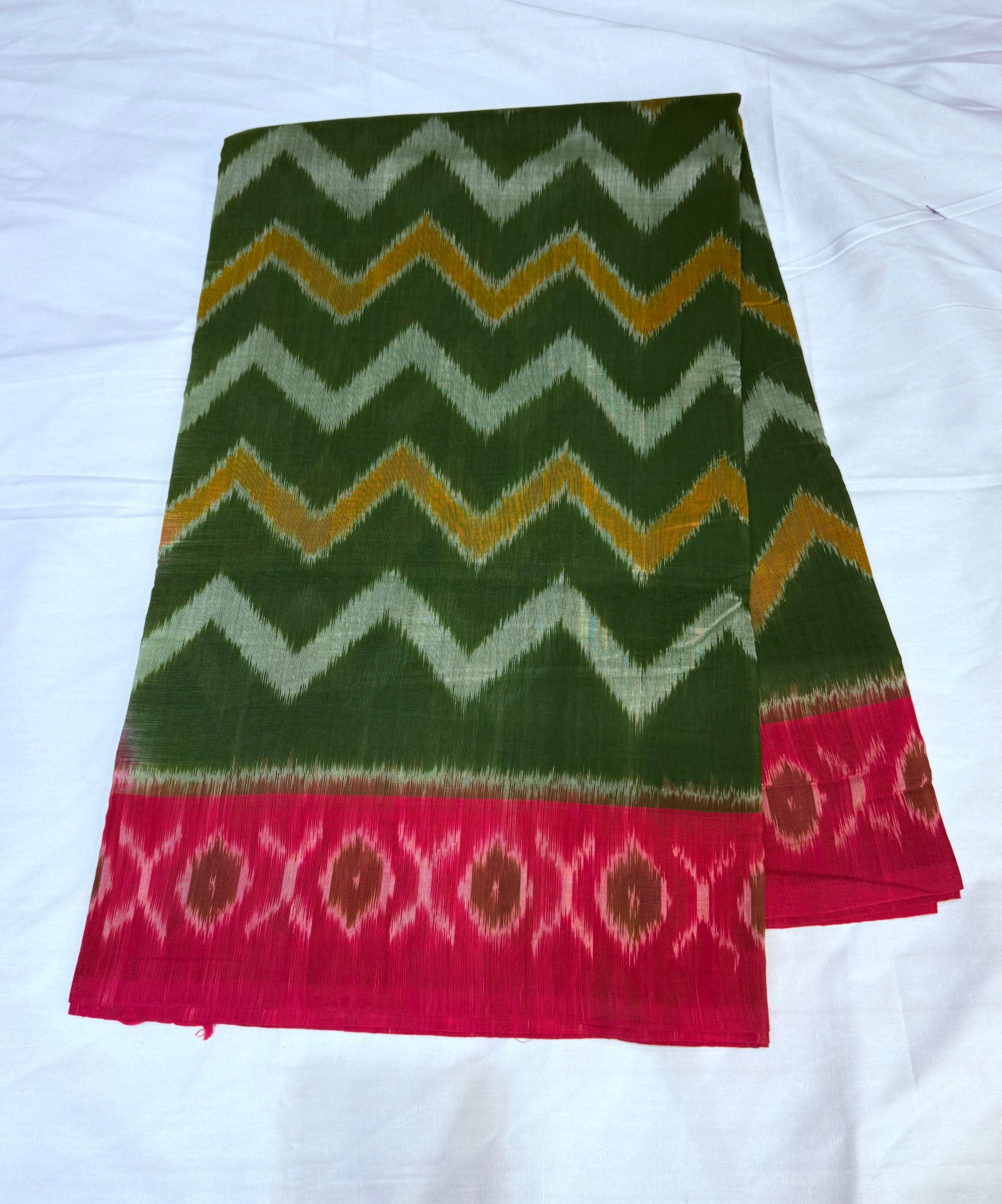 Pochampally Ikkat Cotton Saree