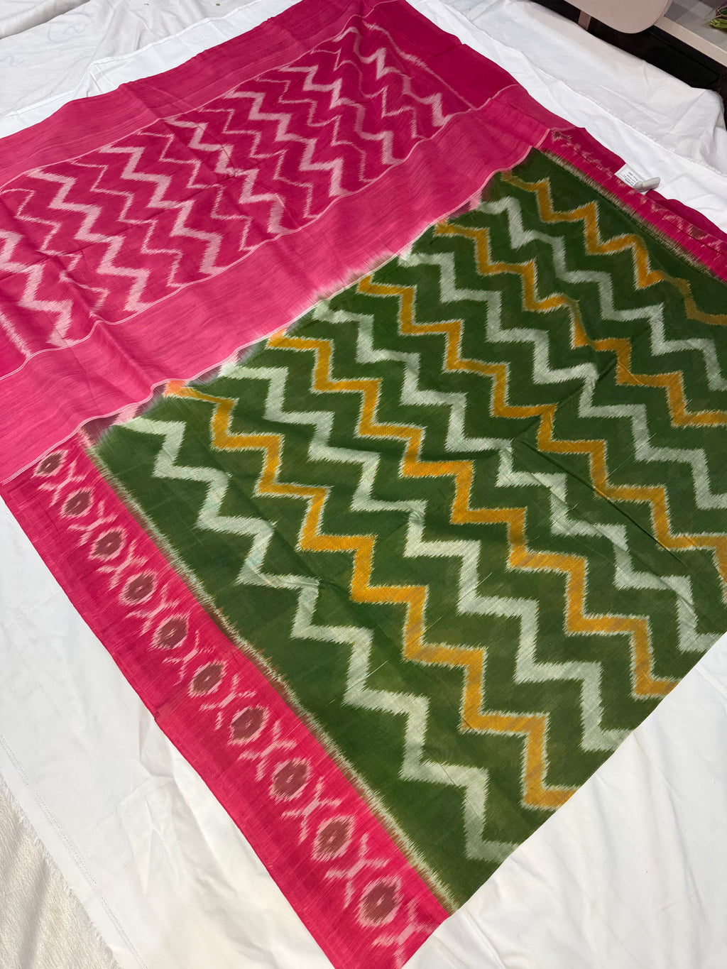 Pochampally Ikkat Cotton Saree