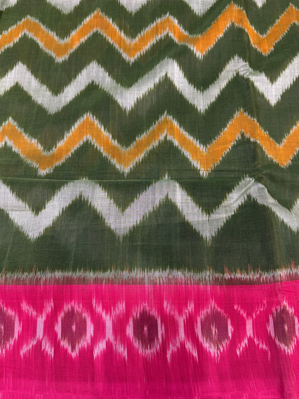 Pochampally Ikkat Cotton Saree