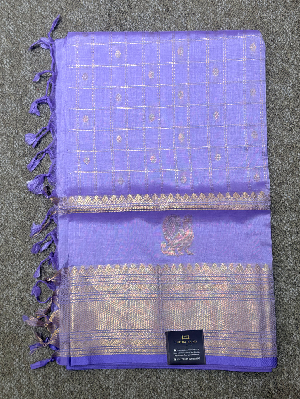 Mangalgiri Pattu Saree (Checks)