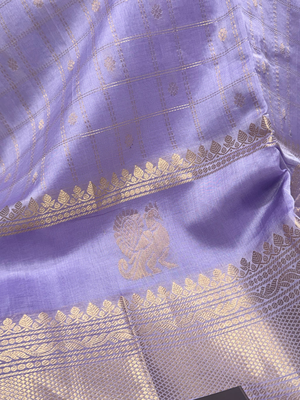 Mangalgiri Pattu Saree (Checks)